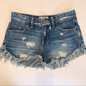 Free People Denim shorts size 24